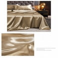 thumbnail image 4 of Offre Spéciale! Draps d'Été en Soie Glacée - Draps de Lit Rafraîchissants pour Pièce Climatisée, Ensemble de Draps Fins Sans Plis pour Temps Chaud, Surmatelas Rafraîchissant et Literie de Chambre d'Été, 4 of 7