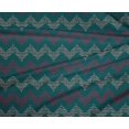 thumbnail image 4 of oneOone Polyester Lycra Fabric Chevron Block Print Sewing Fabric BTY 56 Inch Wide, 4 of 4