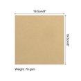 thumbnail image 2 of Unique Bargains 25 Sheets 8x8 Inch Origami Paper Double Sided Khaki Square Sheet for Art Craft Project, Beginners, 2 of 5