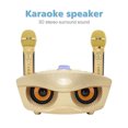 thumbnail image 4 of Karaoke Speaker, Portable  Speaker Multi Functions With 2  Microphone For Speeches For Classrooms, 4 of 8