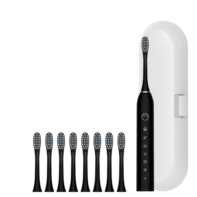 Replacement Toothbrush Heads 8 Brush Head Adult Toothbrush Usb Charging0