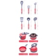 thumbnail image 2 of relayinert Plastic Kitchen Pretend Play Utensils Cookware Toy for Baby Girls Boys Green, 2 of 4