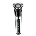 thumbnail image 4 of Iumwxz Men’s Electric Shaver Rechargeable Bald Face Wet Dry Waterproof Floating Razor 3 Head LED Display Removable USB Charging Travel Barber Grooming Shaving Kit 5V 700mAh 1pc, 4 of 9