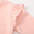 thumbnail image 5 of MesaSe Kid Girl Ruffle T- Shirt Cotton Sweatshirt Embroidered Soft Comfortable Toddler Spring Tops, 5 of 5