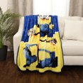 thumbnail image 4 of Couverture pour enfants Minions (50x60"), Despicable Me, 4 of 6