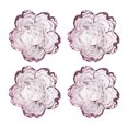 thumbnail image 1 of MasteelfCA 4 Pcs Flower Sauce Dishes Glass Appetizer Serving Plates Small Spice Plates, 1 of 7