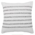 thumbnail image 1 of Element striped cushion  18''x18'' - Grey stripe, 1 of 2