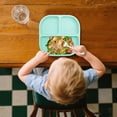 thumbnail image 4 of Silicone Divided Plate Tray Multipurpose Serving Dish Food Container For Dining Table Kitchen Living Room 187X18X3CM, 4 of 6