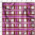 thumbnail image 3 of Soimoi Pink Poly Georgette Fabric Gingham Check Printed Fabric 1 Yard 42 Inch Wide, 3 of 5
