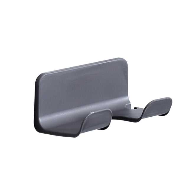 Système de Rangement Rack 2 Titre de Produit Support de Séchoir à Cheveux de Salle de Bain Sans Perçage Support Mural pour Séchoir à Cheveux de Salle de Bain