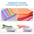 thumbnail image 3 of Microfiber Cleaning Cloth Lint Free Reusable Dish Towels Microfiber Towel for Kitchen Home and Car Cleaning Everyday Cooking Baking 10PCS, 3 of 7