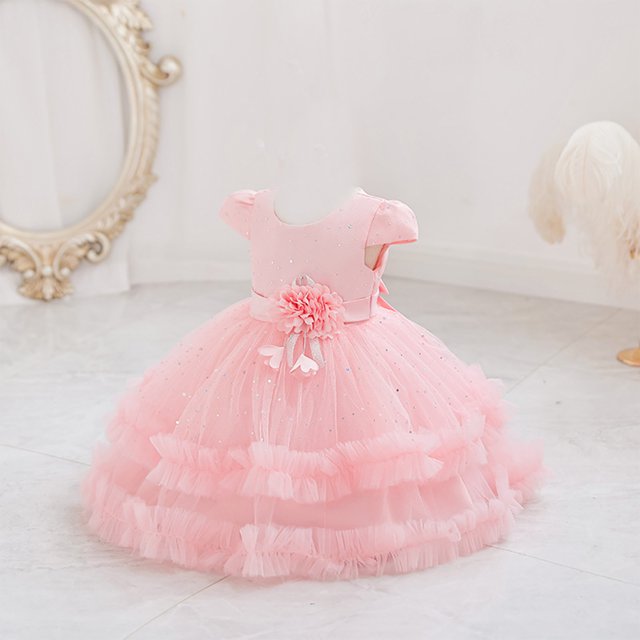 EGNMCR Robes de Soirée pour Femmes, Robes Formelles pour Femmes, Robes de Cocktail pour Femmes Nouvelle Robe de Soirée pour Enfants Jupe Bouffante Robe pour Filles Robe de Princesse Robe de Soirée pour Enfants Robe pour Filles 7M-3Y