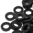 thumbnail image 3 of 100x Rings Silicone Shower Nozzle Flushing Hose - Black, Three Quarter Inch, 3 of 8