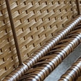 thumbnail image 2 of Wicker Lane ORI003-A Outdoor Espresso Wicker Patio Furniture Storage Deck Box, 2 of 5