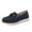 Dark Blue, variant on LOVZFMLL Women's Loafer Shoes Leisure Slip On Shoes for Work Business Casual Comfort Walking Flat Shoes Lightweight Penny Loafer Flats Khaki 9