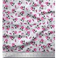 thumbnail image 1 of Soimoi Poly Georgette Fabric Leaves & Floral Artistic Print Fabric by Yard 42 Inch Wide, 1 of 4