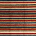 thumbnail image 1 of Ahgly Company Tapis d'Intérieur Carrés Abstraits Rouges Abstraits pour Aire, 7 Pieds Carré, 1 of 6