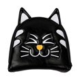 thumbnail image 1 of koolsoo Golf Club Head Covers Mallet Putter Cat Pattern Accessories Putter Cue Headcover Semicircle Black, 1 of 9