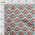 thumbnail image 1 of oneOone Polyester Tissu Lycra Style Argyle Tissu Imprimé Ikat par la Cour 56 Pouces de Large, 1 of 4