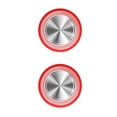 thumbnail image 3 of Ruiboury Mobile Phone Game Joystick Practical Screen Sucker Rocker Gamepad Button Controller Assist Joypad Gaming Supplies Red 2Set, 3 of 6