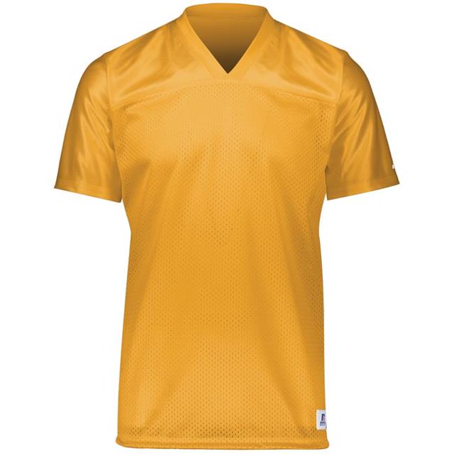 Youth Solid Flag Football Jersey, Gold - Large