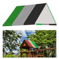 thumbnail image 3 of Baohd Bâche de Remplacement Imperméable pour Balançoire Toit Tente Pare-Soleil Vert Gris Noir, 3 of 8
