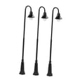 thumbnail image 3 of Milaget 3 Pieces Mini Street Posts Light Model 3V Layout Courtyard Fairy Garden Lamp 7.6x1.2cm, 3 of 9