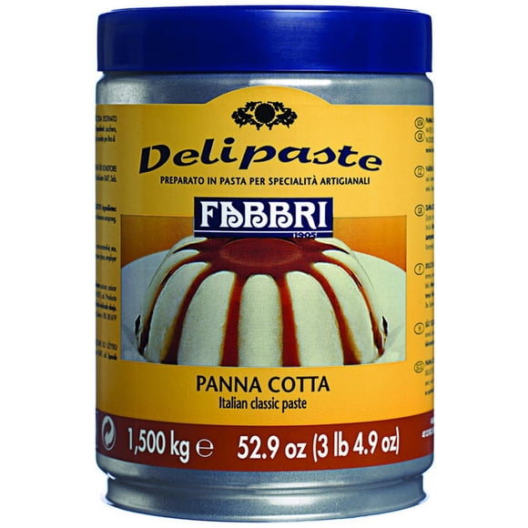 Fabbri Delipaste Pâte Aromatisante à la Panna Cotta 1,5 kg