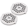 thumbnail image 4 of Stainless Steel Grinding Plate for 5# Meat Grinder or B Type Meat Grinder, Round Hole, High Hardness, Durable, for Grinding Garlic, Ginger, Pepper, Vegetables, Meat, Easy to, 4 of 7