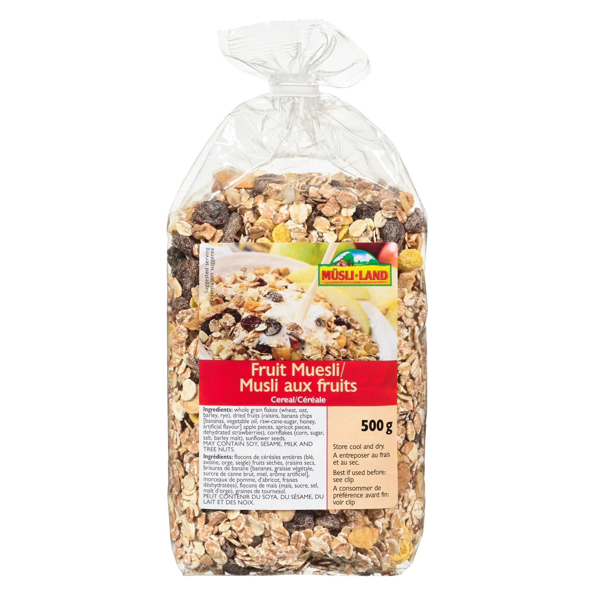 Mestemacher Fruit Muesli Breakfast Cereal, Mixed Texture