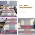 thumbnail image 4 of Maplenight Ensemble de Literie Toutes Saisons Format Double - Microfibre Douce, Résistant au Rétrécissement et à la Décoloration, Comprend 1 Drap et 2 Taies d'Oreiller - Entretien Facile et Beige Confortable, 4 of 5