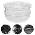 thumbnail image 2 of Glass Teapot Warmer Vintage Tea Warmer Heat Preservation Base Warm Tea Stove, 2 of 9