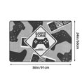 thumbnail image 2 of Tapis de Jeu Gamer Zone, Tapis de Porte Antidérapant Lavable en Machine, 36 Pouces x 24 Pouces, 2 of 6