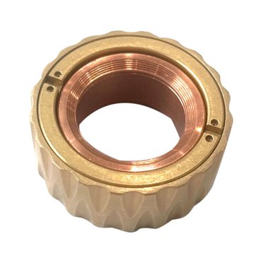 fastboy Spinning Ring EDC ADHD Leisure Fidget Interesting Rings Durable Relaxing Toy Recreation Adult Women Men Outdoor Golden