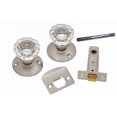 thumbnail image 1 of Passage Door Latch Set, Glass Knobs, Satin Nickel, Belwith, 1148-SN, 1 of 1
