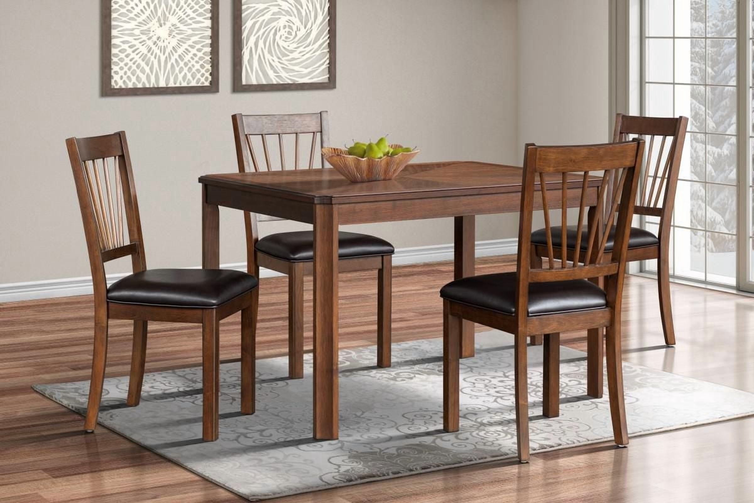 Noah 5-Piece Dining Set, Espresso