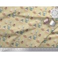 thumbnail image 2 of Soimoi polyester Crepe Fabric Cute Girl Kids Print Fabric by the Yard 52 Inch Wide, 2 of 5