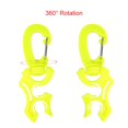 thumbnail image 3 of Double BCD Hose Holder, Diving Hose Clip Rotatable Sturdy Plastic With Snap Hook Buckle For Diving Accessories, 3 of 8