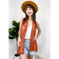 thumbnail image 4 of Womens Sleeveless Open Front Crochet Shawl Cardigan Bikini Cover Up, 4 of 5