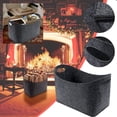 thumbnail image 2 of Yhmxh Sac de Rangement pour Bois de Chauffage Lourd Ciré Sac de Rangement pour la Maison Organisation et Rangement Décoration Intérieure, 2 of 6