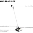 thumbnail image 3 of Karcher KB 5 Cordless Multi-Surface Electric Floor Sweeper Broom, 3 of 7