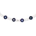 thumbnail image 1 of 14K White Gold FW Cultured Peacock Pearl W/ Mirror Bead Necklace 18 Inch, 1 of 2