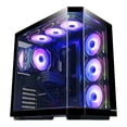 thumbnail image 1 of AQVIN Ignite Gaming PC ~ Intel Core i5 Processor up to 4.3Ghz GeForce RTX 3050 6GB 16GB DDR4 RAM 1TB NVMe SSD WIFI Windows 11 Pro RGB Keyboard and Mouse, 1 of 5