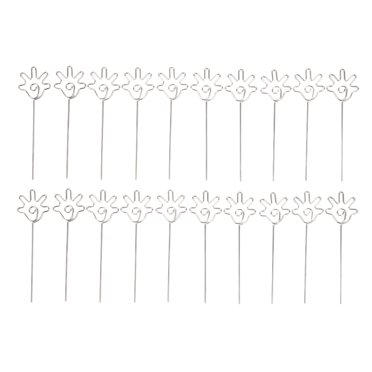 Porte-Cartes de Visite, 20 Pcs Porte-Cartes de Place Porte-Cartes en Métal Design Futuriste