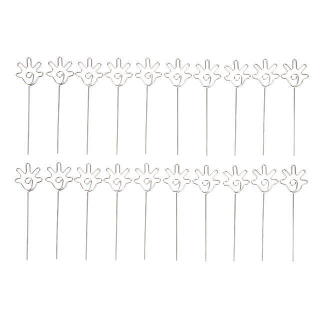 Name Card Holder,20Pcs Place Card Holder Place Card Holder Metal Card Holder Future-Proof Design