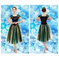 thumbnail image 4 of Big-On-Sale Princesse Adulte Femmes Anna Robe de Couronnement Costume Cosplay (Taille P pour US 2-4), 4 of 4