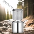 thumbnail image 1 of Siruishop Multipurpose Deep Fryer Pot Deep Fryers Frying Pot for Home Party Dried, 1 of 15