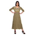 thumbnail image 1 of Moomaya Kurta Imprimé Tunique Longue Hauts Femmes Tenue d'Été Kurti pour Femmes, 1 of 5
