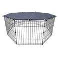 thumbnail image 1 of Dog Pen Mesh Topper for 8 Panel 24\" Wide Plastic/Metal Pet Pen, 1 of 5