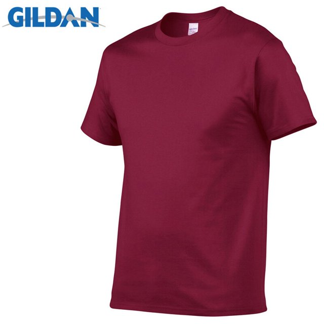 REDHOTYPE T-Shirt d'Été pour Homme 100 % Coton Décontracté à Manches Courtes Col Rond Confortable Hauts Unis